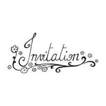 Tampon C - Invitation Fleurie - Aladine