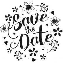 Tampon F - Save The Date - Aladine