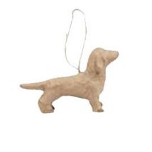 Teckel À Suspendre En Papier Mâché - Decopatch