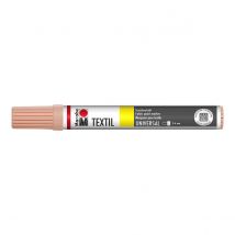 Marqueur Textile - Marabu Textil Painter 2-4mm - Beige Rosé