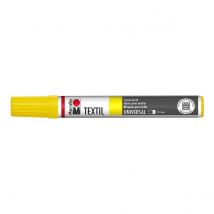 Marqueur Textile - Marabu Textil Painter 2-4mm - Jaune