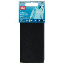 Thermocollant Noir Tissu Lourd - 12x45cm