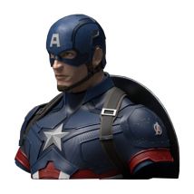 Tirelire Buste Captain America - Avengers Endgame Marvel - 22 Cm - Semic
