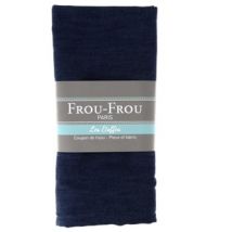 Coupon De Tissu Frou-frou - 140 X 90 Cm - Jeans 4,5 Oz Bleu Intense - Frou-Frou