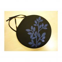 Tissu Thermocollant Paillette Bleu Marin - Ki Sign