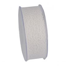 Ruban Toile D'Araignée 3.8cm - Blanc