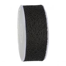 Ruban Toile D'Araignée 3.8cm - Noir