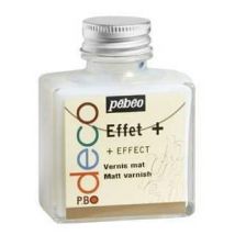 Vernis - Deco Effet + - Transparent Mat - 75 Ml - Pébéo