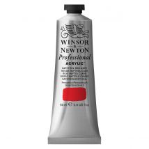 Professional Acrylic Colour- 60ml - Rouge Clair Naphtol - Winsor & Newton