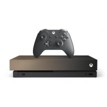 Xbox One X Édition Spéciale Gold Rush (1 To) + Battlefield V - Microsoft