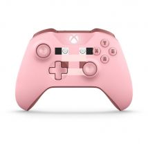 Manette Sans Fil Xbox One - Minecraft Pink - Microsoft