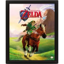 Cadre 3d Lenticulaire - Zelda - The Legend Of Zelda - Wtt