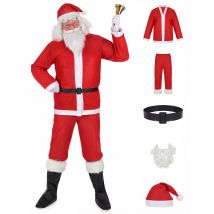 Déguisement Père Noël entrée de gamme adulte
