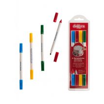 4 feutres alimentaires différentes couleurs pour pâtisserie