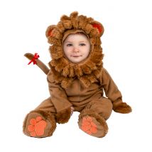Déguisement de lion luxe pour bébé