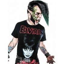 T-shirt gothique Elvira adulte