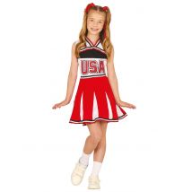 Déguisement pompom girl USA fille
