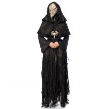 Déguisement médecin de peste avec masque luxe femme