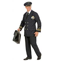 Déguisement capitaine d'avion homme