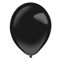 100 Ballons noirs 27 cm