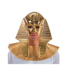 Demi masque doré pharaon homme