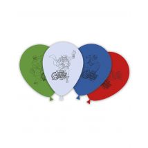 8 Ballons latex Avengers