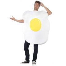 Déguisement oeuf sur le plat adulte