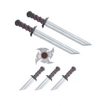 Ceinture d'Armes Ninja en plastique
