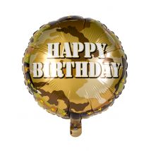 Ballon aluminium militaire 45 cm