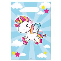 8 Sachets de fête Licorne