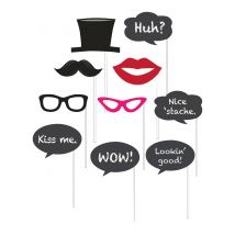 Kit photobooth 10 pièces