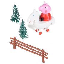 Kit de décoration pour gâteau Peppa Pig 9 cm