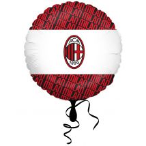 Ballon aluminium rond AC Milan 43 cm