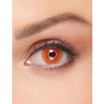 Lentilles fantaisie monstre infecté 3 mois adulte