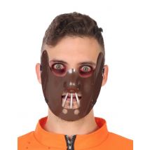 Demi masque cannibale adulte