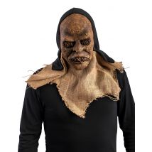 masque monstre en latex et capuche adulte