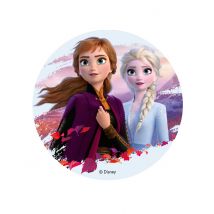 Disque en azyme La Reine des Neiges 2 20 cm