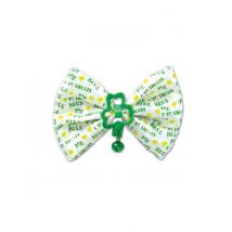 Nœud papillon trèfles Kiss me I'm irish