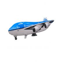 Ballon en aluminium géant avion 95x45 cm