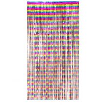 Rideau scintillant arc-en-ciel 200 x 100 cm