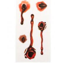 Tatouages temporaires impacts de balles