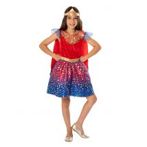 Déguisement Wonder Woman luxe enfant