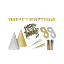 Kit cotillons or et argent 27 pièces