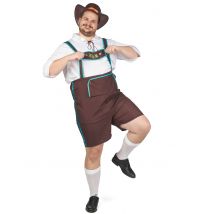 Déguisement Bavarois salopette grande taille homme
