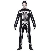Déguisement Squelette Homme Avec Cagoule Halloween - Thème: Magie Et Horreur - Couleur: Coloré - Taille: L