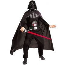 Déguisement Dark Vador Star Wars Avec Sabre Adulte - Thème: Héros Et Super Méchants - Couleur: Noir - Taille: Taille Unique