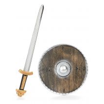 Set Viking Enfant En Plastique - Thème: Sélection 10 Euros Et Moins - Couleur: Marron - Taille: Taille Unique