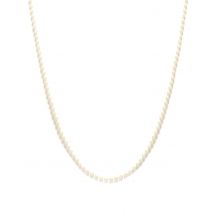 Collier Perles Blanches - Thème: Années 20'/30' - Couleur: Blanc - Taille: Taille Unique