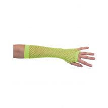 Mitaines Longues Vertes Résille Femme - Thème: Les Incontournables - Couleur: Vert - Taille: Taille Unique