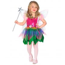 Déguisement Fée Libellule Fille - Thème: Déguisements Par Lettre - Couleur: Rose - Taille: 4-5 ans (116 cm)
